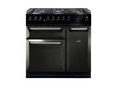 AGA MDX90DFPWT | Masterchef Deluxe Dual Fuel Pewter Range Cooker